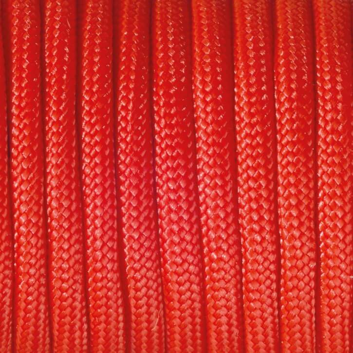 Paracord-Kordel Ø 4 mm • 1 Meter rot 0 auf Lager