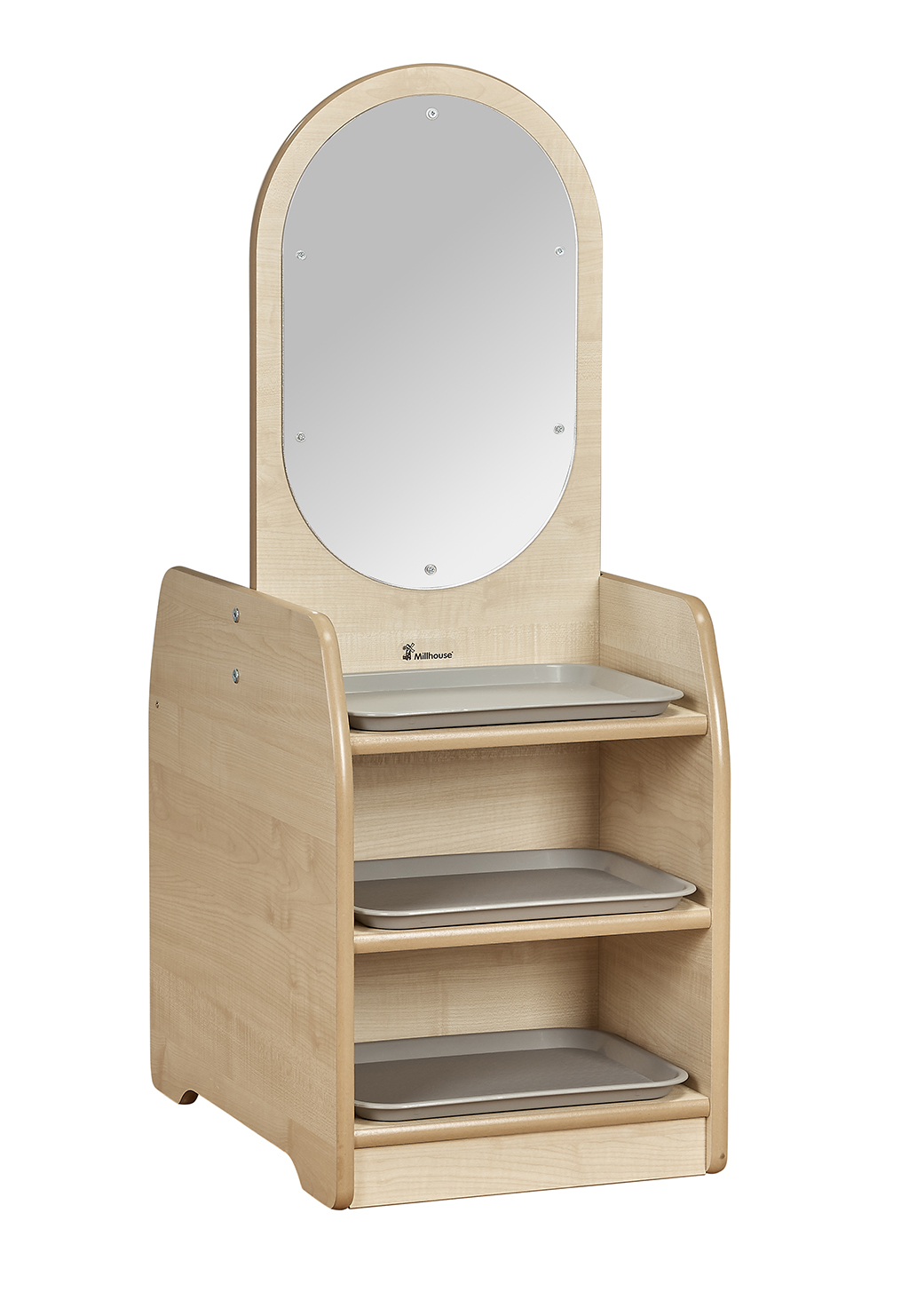 Kinderkommode, Kleiderspiegel, Holzholz, Schirmständer, Mehrfachregal, Holzschminktisch, Spiegel, Schuhregal, Holz, Hochformat, Holzkommode, Spiegel-Kabine, Kinderzimmer, Aufbewahrungsschalen, Spiegelboard