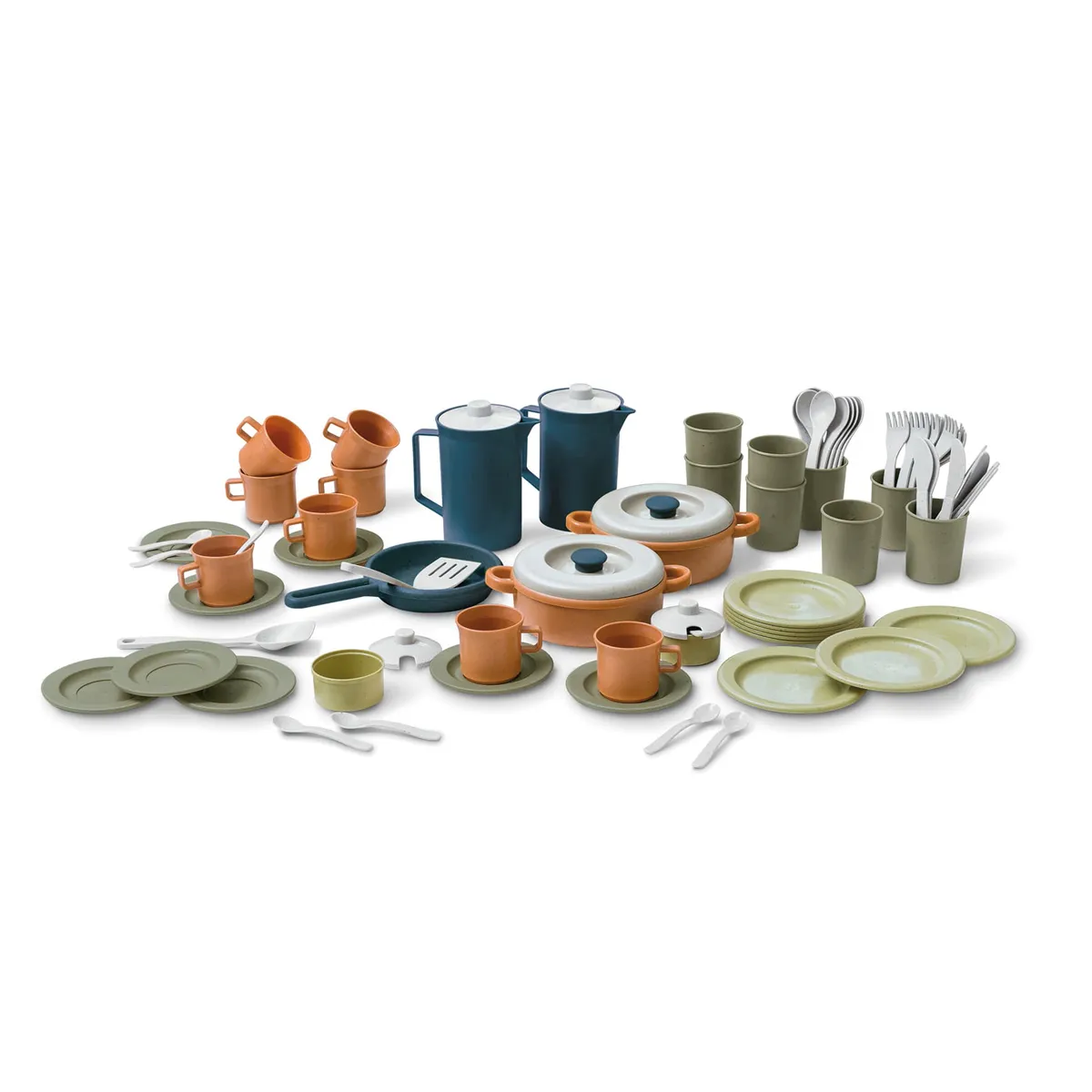 Tafelgeschirr, Kaffeetassen, Topfset, Geschirr, Besteckset, Tafelset, Geschirr, Kochgeschirr, Pfannen, Becher