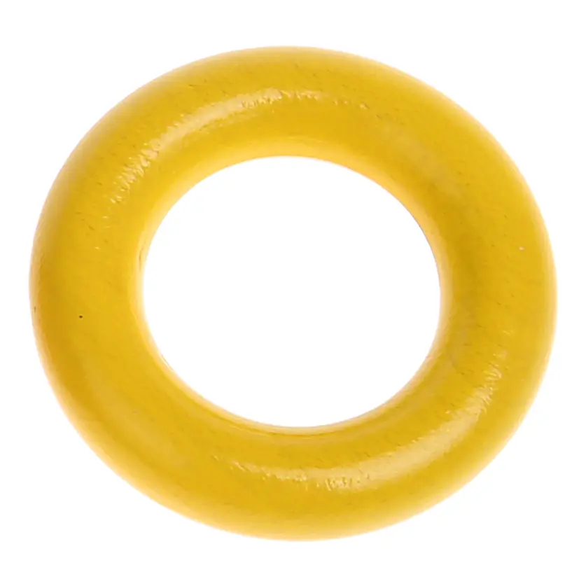 Holzring / Greifling mini - 36mm gelb 1344 auf Lager