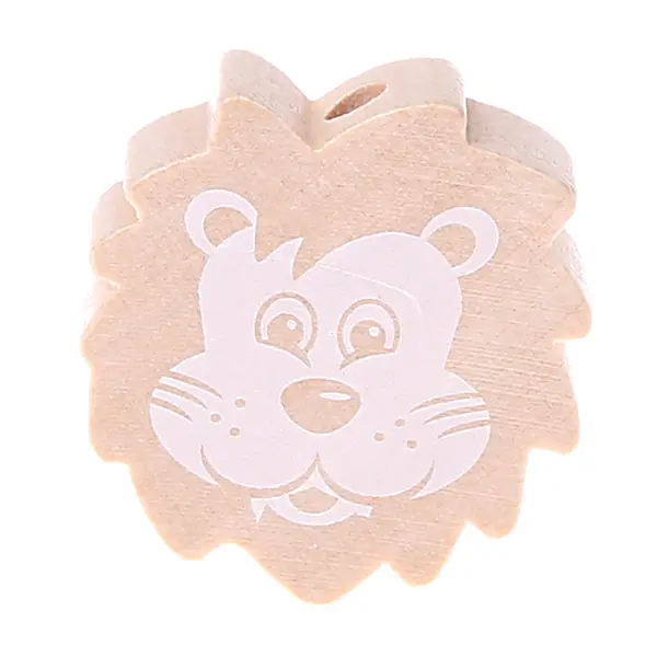 Lion motif bead nature 509 in stock 