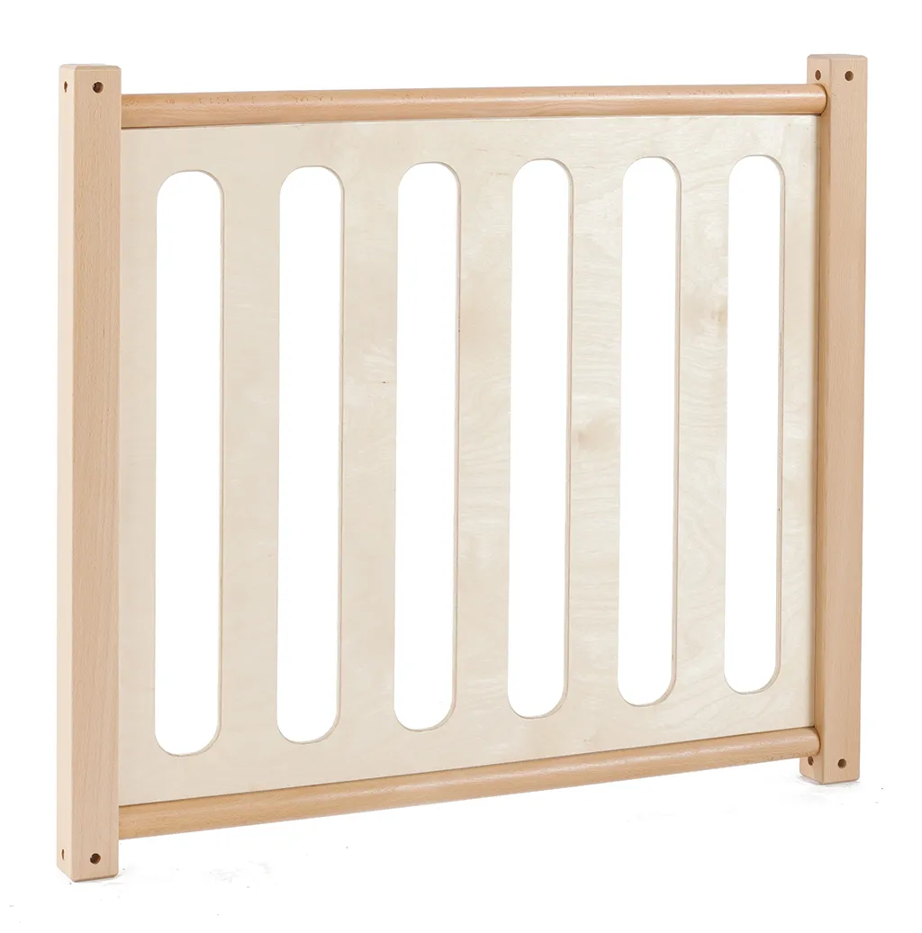 Kinderbett, Gitterzaun, Holz, Naturholz, Slat-Panel, Holz