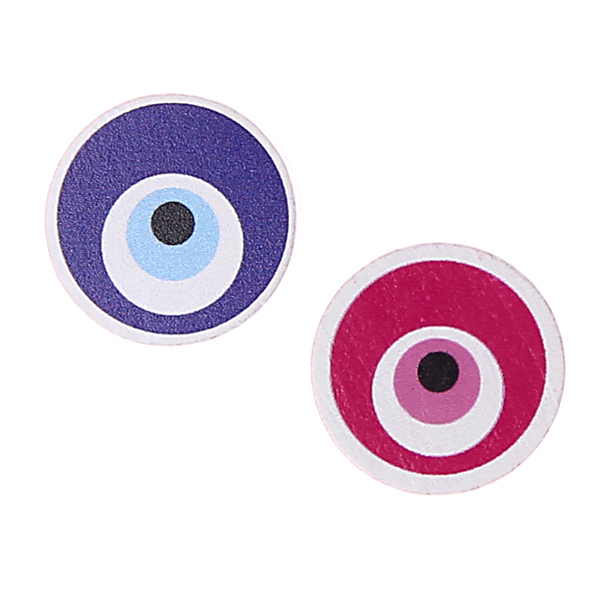 Nazar Eye motif bead disc