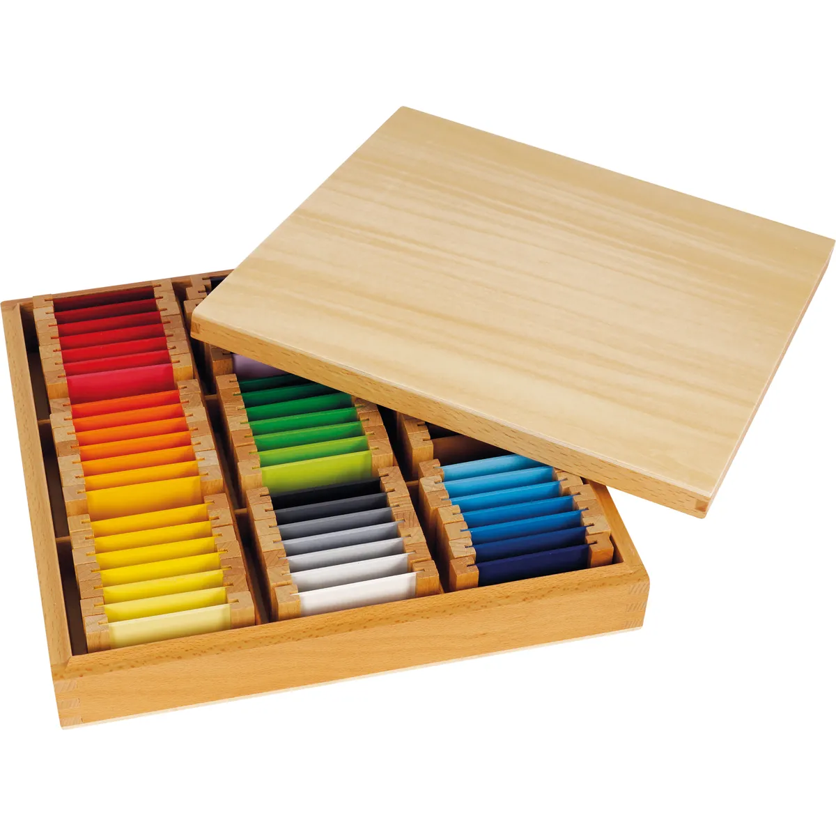 Holzbox, Stiftebox, Farbstifte, Aufbewahrung, Schublade, Holzboxe, Buntstifte, Buntstiftkasten, Farbstifte, Schubladenbox