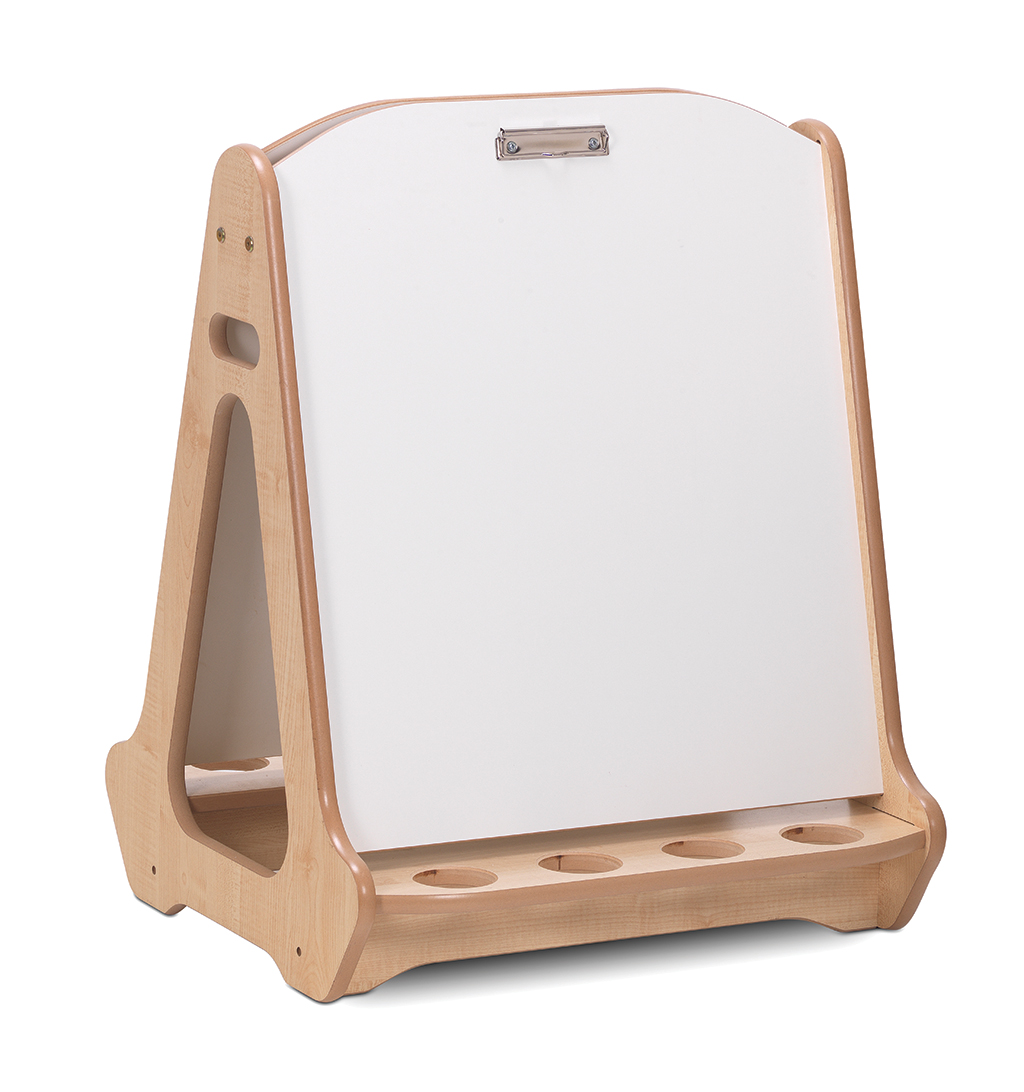 Kinderwerkstatt, Tafelständer, Holzrahmen, Whiteboard, Lernhilfe, Kinder-Außentafel, Lernbrett, Holzrahmen, Whiteboard, Stiftehalter