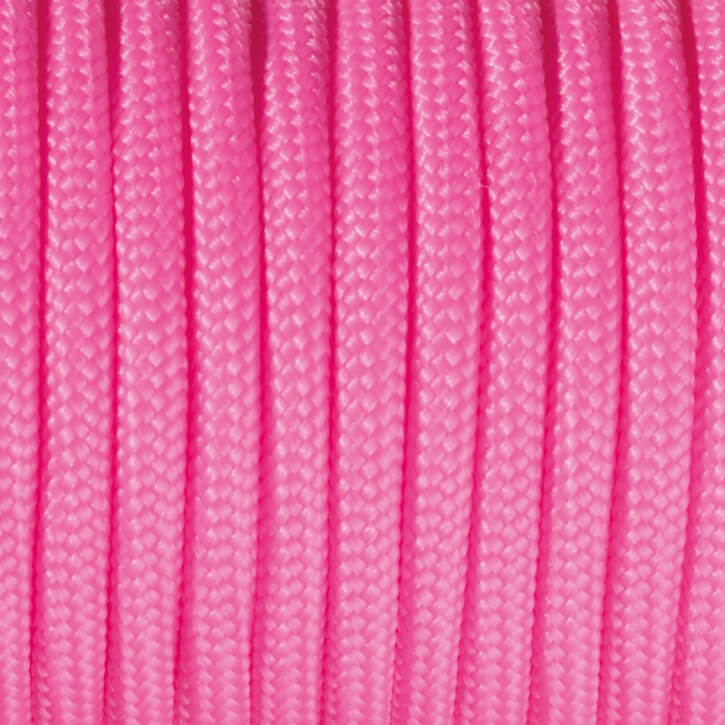 Paracord-Kordel Ø 4 mm • 1 Meter pink 0 auf Lager