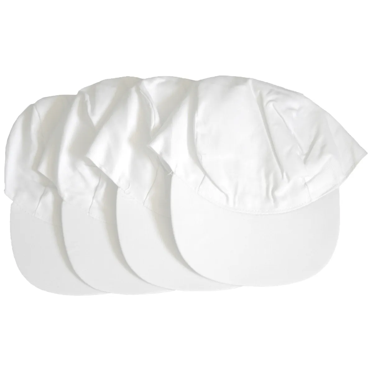 Cap, Weiß, Baseballmütze, Sonnenhut, Einfarbig, Baseballmütze, Weiße Mütze, Gedrehte Stoffe, Sonnenhut, Alltagsmütze