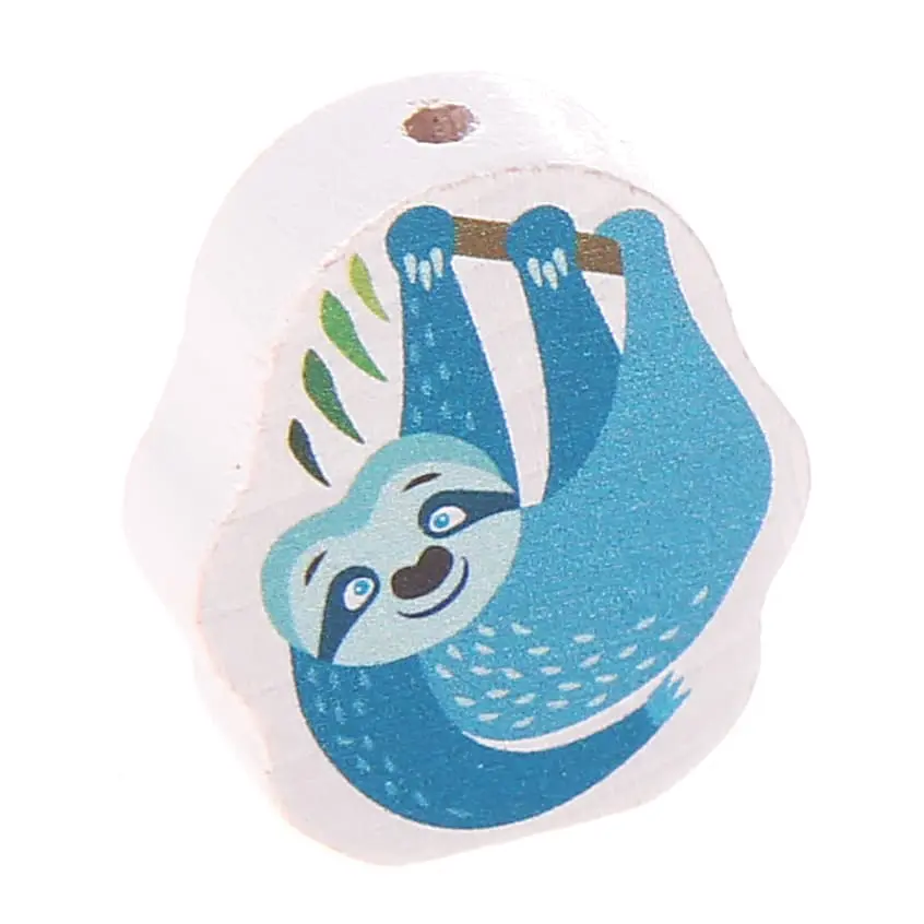 Motif bead sloth turquoise 77 in stock 