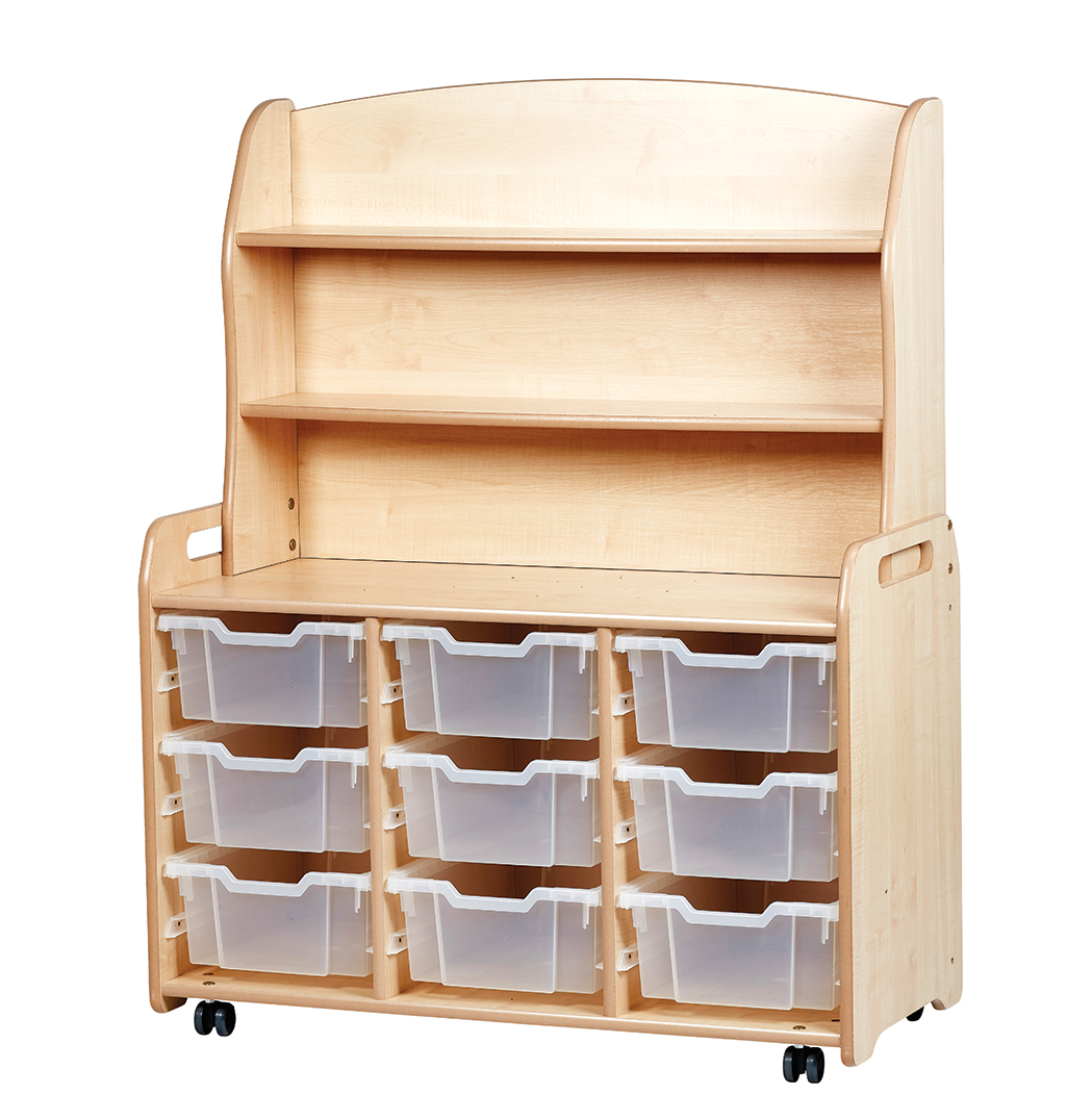 Küchenregal, Holzregal, Aufbewahrungsregal, Schubladenschrank, Rollregal, Kinderbuffet, Holzregal, Aufbewahrungskasten, Rollregal, Kaufladenregal