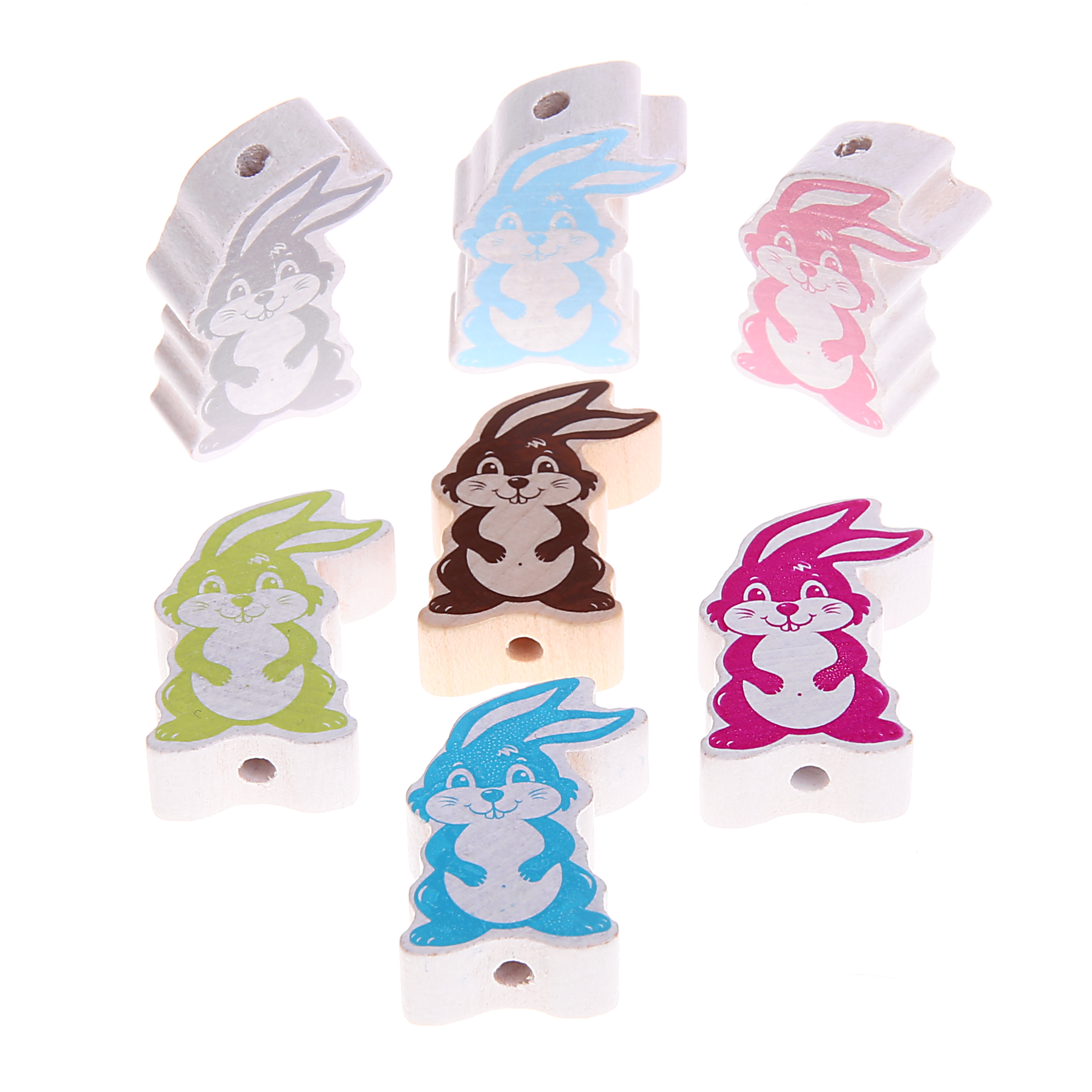 Motif bead rabbit