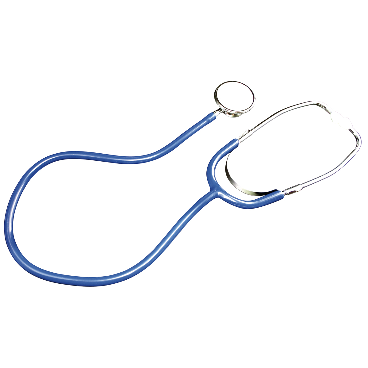 Stethoskop, Blau, Bruststück rund, Medizinisches Instrument, Gesundheitsgerät