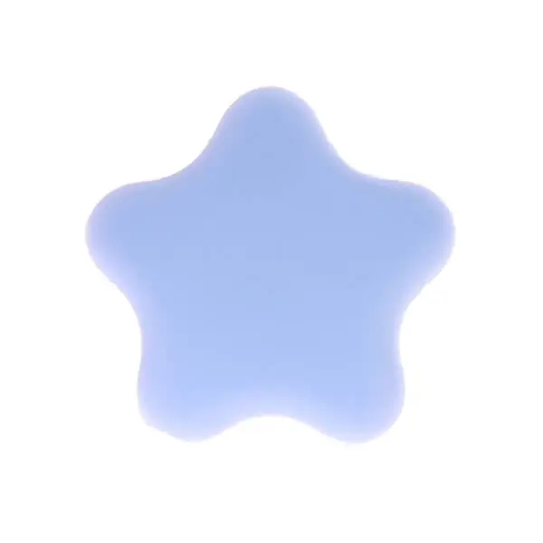 Silikonmotivperle Ministern babyblau 9 auf Lager