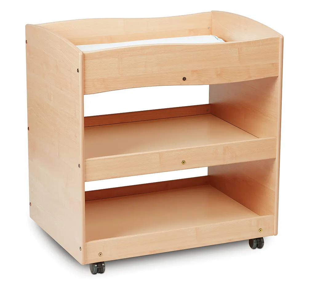 Kinderbett, Wickelkinderbett, Holz, Rollkufen, Kästen, Kinderbett, Holz, Wagenboden, Kreuzer, Kiefernholz