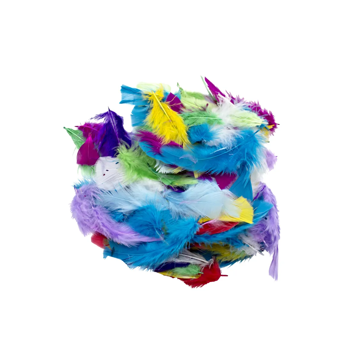 Federboa, Federplume, Bunte Federboa, Feder Mix, Party Accessoire, Federn, Bunte Federkugel, Feather decor, Buntes Deko-Objekt, Kunstfeder