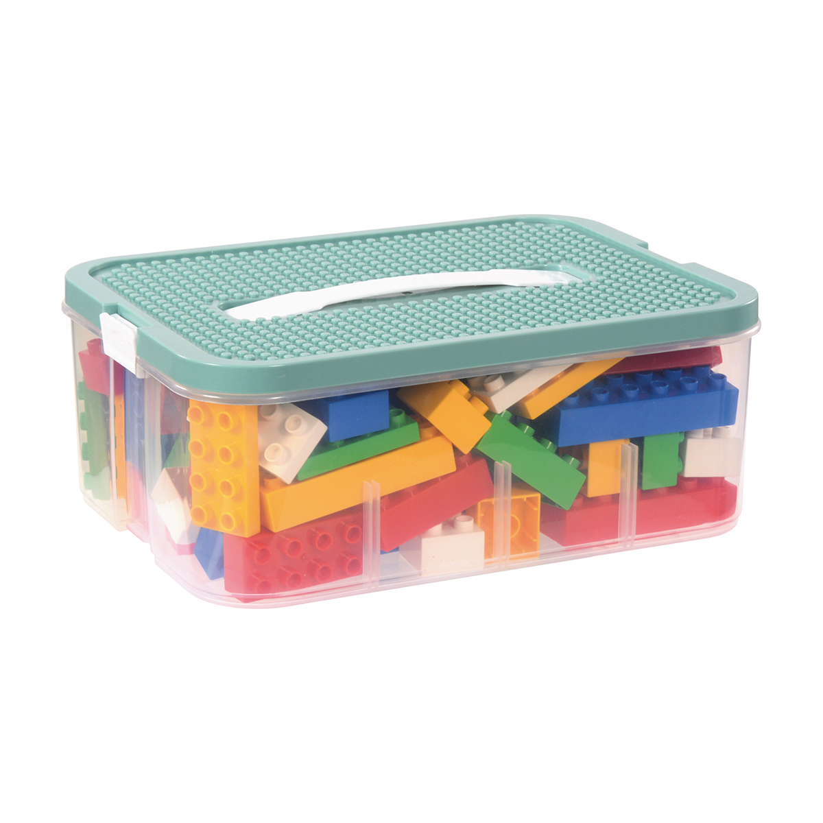 Baukasten, Bausteine, Kunststoff, Bunte Farben, Aufbewahrungsbox, bausteine, konstruktionsspielzeug, farbenmix, aufschneidbar, kiste