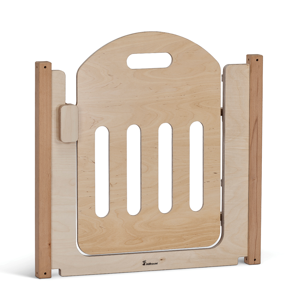 Holzspielzeug, Kinderbett, Babybett, Gitterbett-Element, Holzspielzeug, Holzstuhl, Kinderstuhl, Babystuhl, Klapplaufschutz, Holzspielzeug