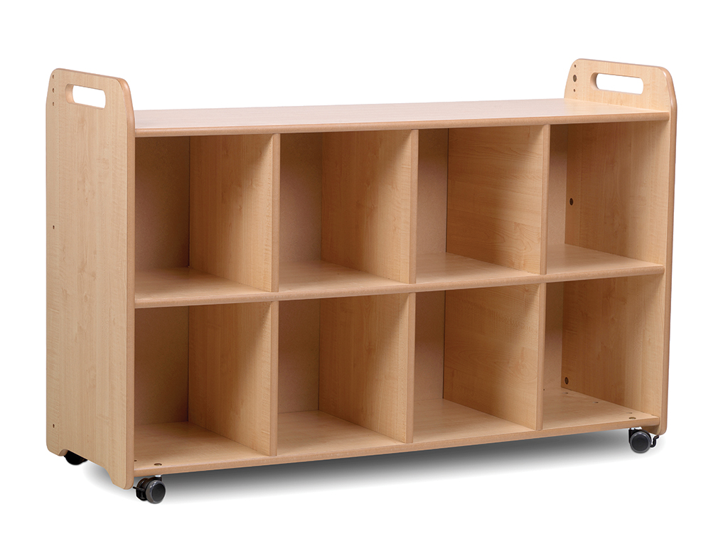 holzregal, regal, rollregal, mobiler stauraum, holzmöbel, Regal, Schubladenfach, Holz, Küche/Arbeitszimmer, Rolltisch