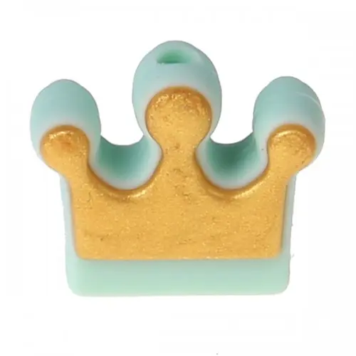 Silikonmotiv Krone Gold mint 32 in stock 