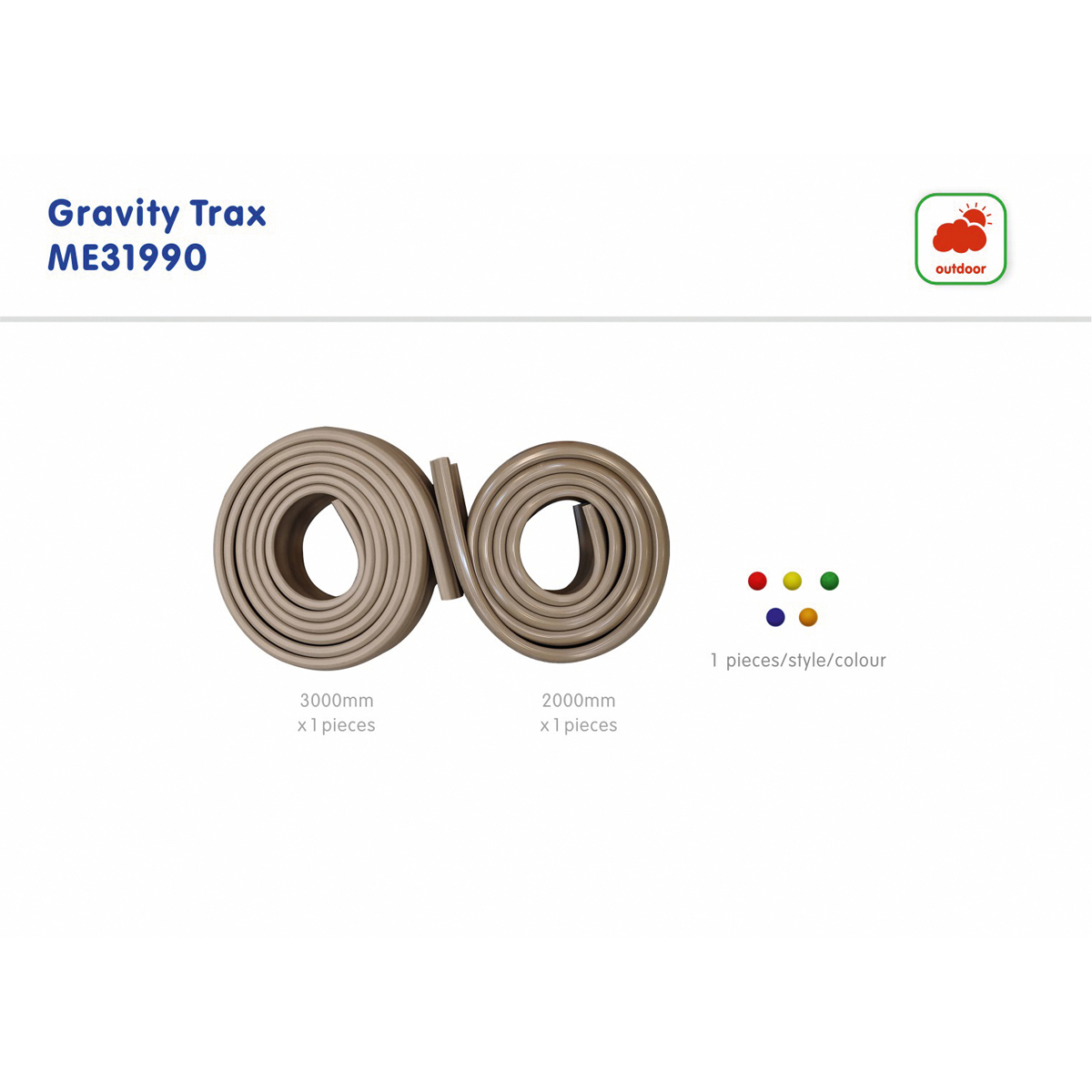 foam, two-tone, coil, roller, outdoor, foam, foam rollers, coiled, brown, gravity trax