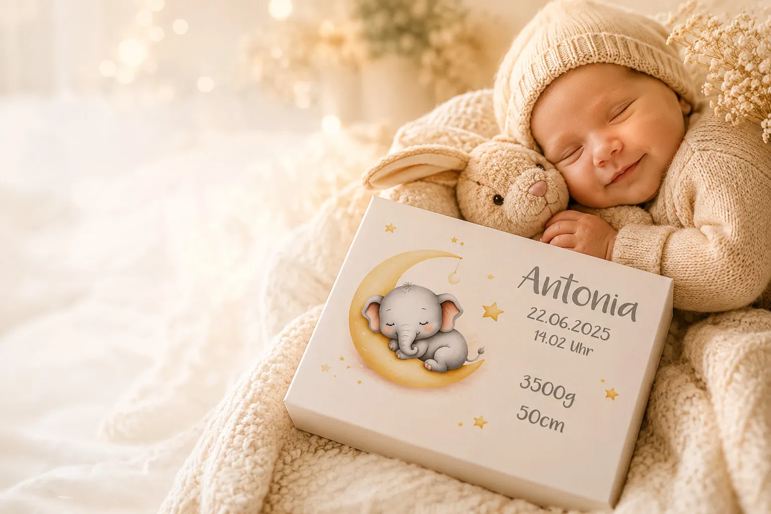 Baby, Newborn, Blanket, Box, Baby Gift