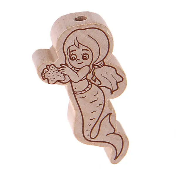 Mermaid II motif bead nature 918 in stock 