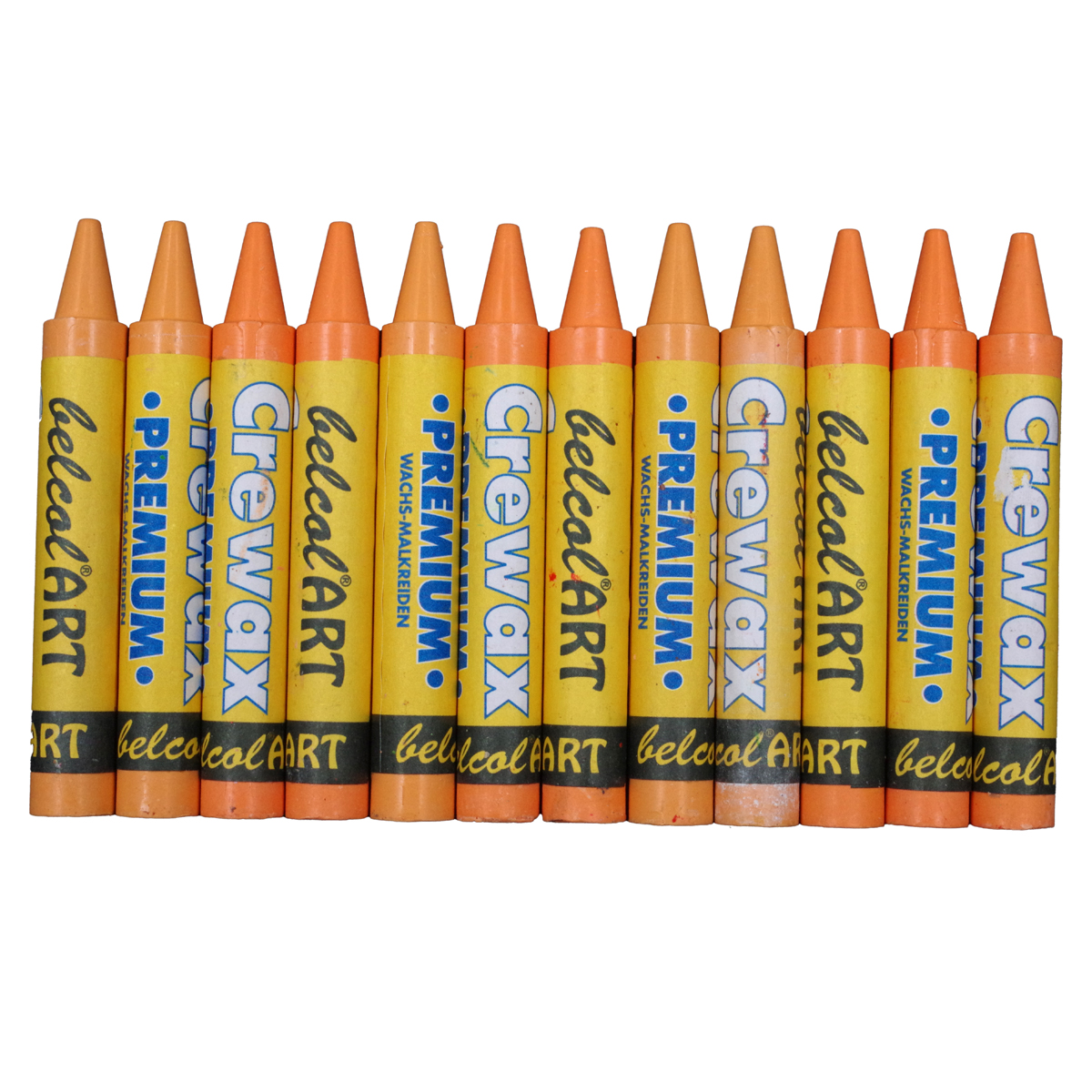 Kreidestifte, Wachsmalstifte, Schaumstifte, Kinderbastelartikel, Gelb-Orange Farbe, Kreidestift, Wachsmarker, Crayon, Pastellkreide, Gelb-Orange