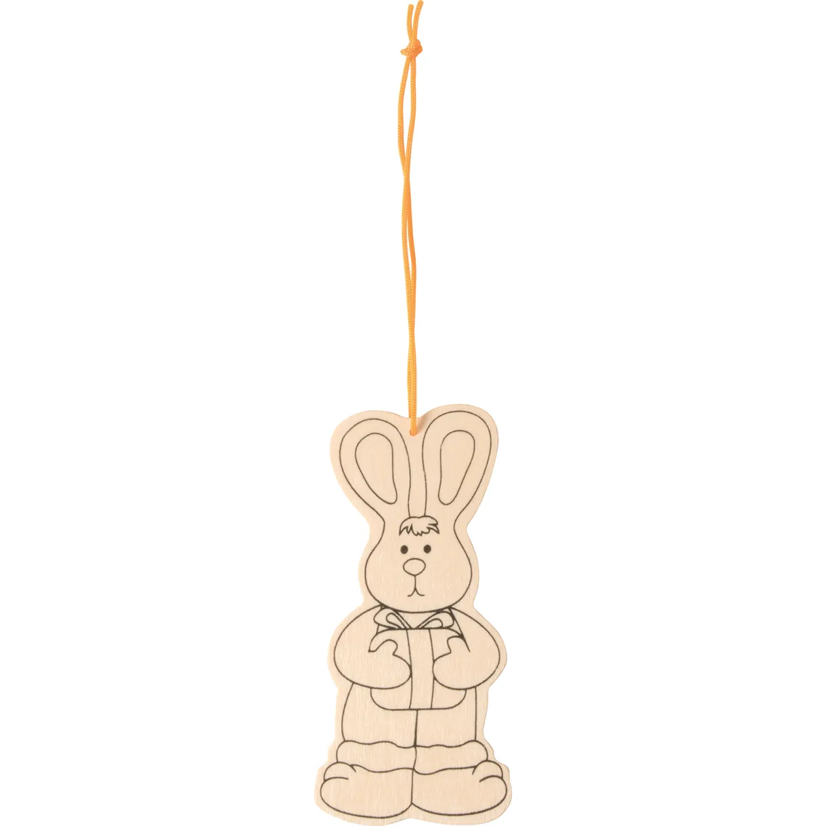 Osterhase, Holzanhänger, Hängedeko, Naturholz, Weihnachtsdeko, Holzanhänger, Hase, Osterdeko, Räucherholzfigur, Tierfigur