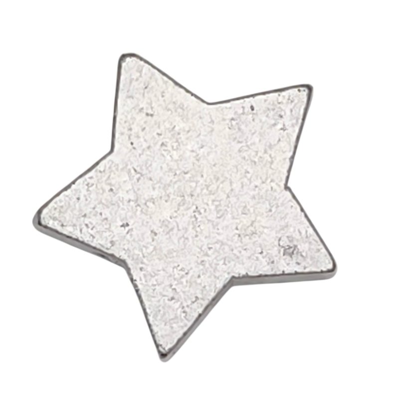 Motivperle Stern silber 465 auf Lager