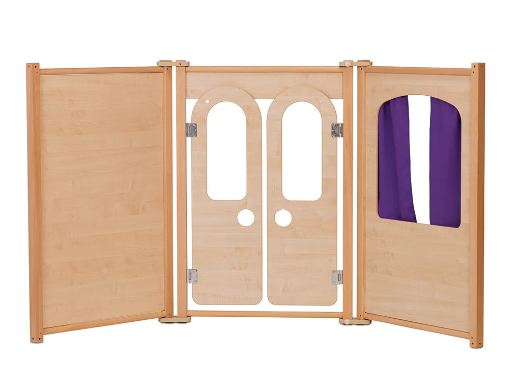 Kinderzaun, Abgrenzungstür, Holz, Preisgünstig, Faltbar, Kinderstuhl, Klettertor, Spieltor, Holzrahmen, Tür mit Stoff