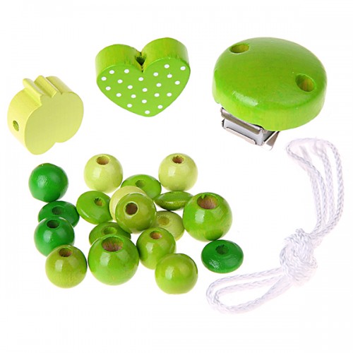 Craft set pacifier chain green I