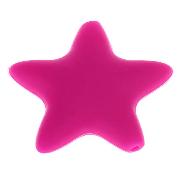 Silikonmotiv Stern dark pink 109 in stock 