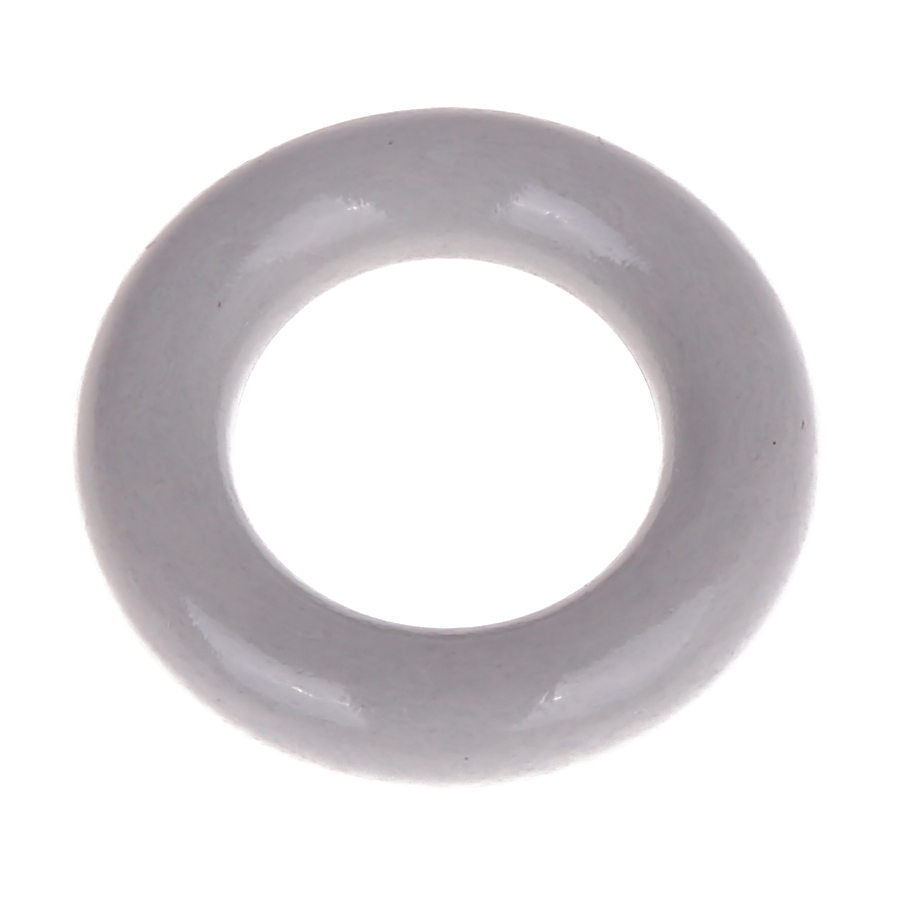 Wooden ring / grasping toy mini - 3,6cm light gray 1189 in stock 
