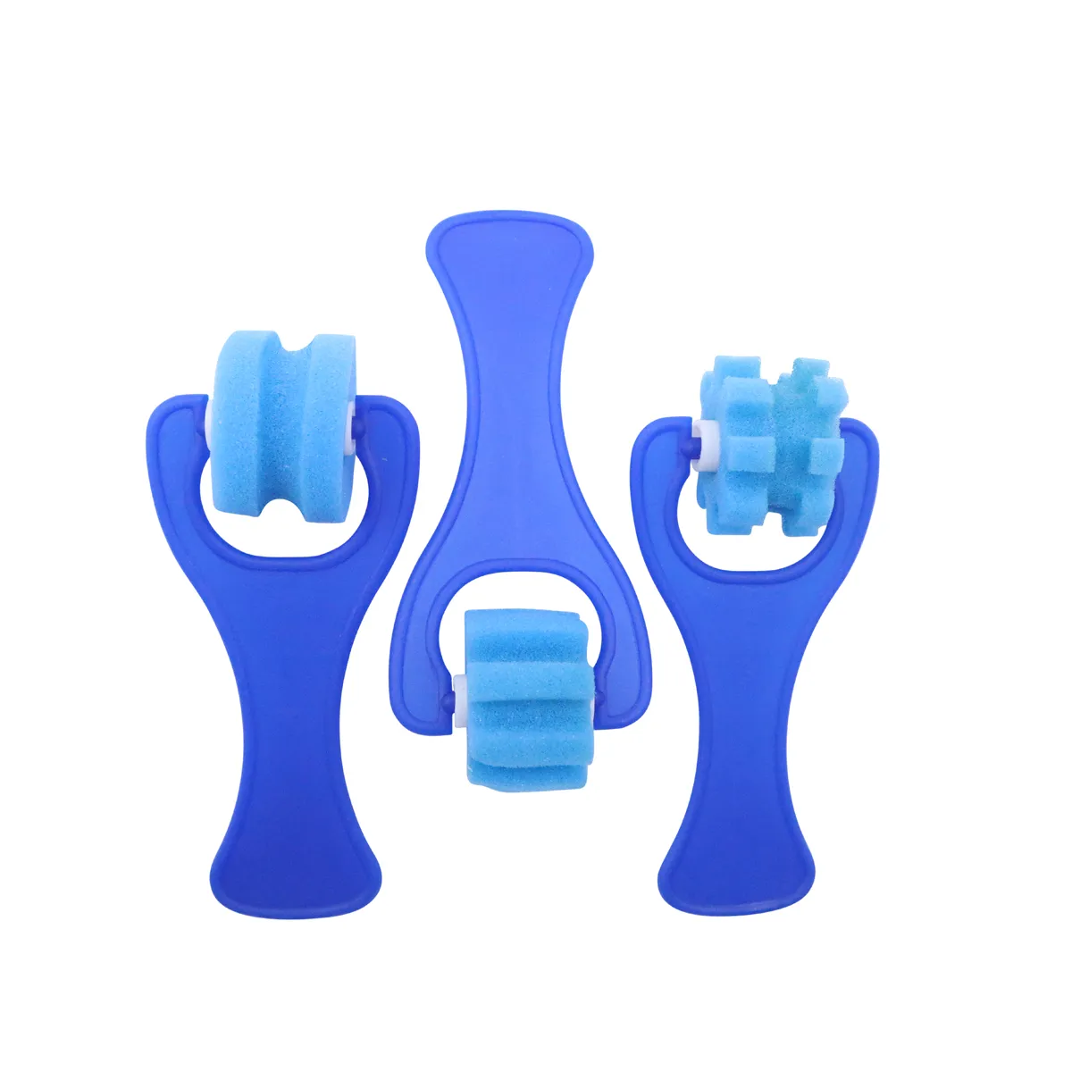 roller, Schwamm, Einscheibenroller, blau, Kinderfreundlich, Washi-roller, Roller, Filzroller, Blaue Roller, Nagel-Wuscher-Set