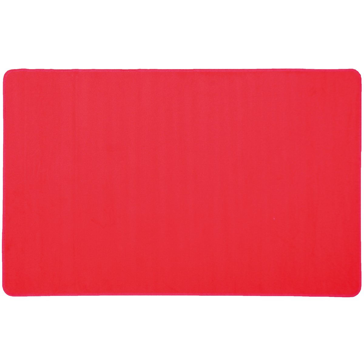 Schreibtischunterlage, Tischunterlage, Gummi/matte, roter, geriffelte Oberfläche