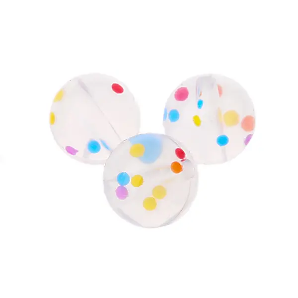 Silicone bead 12mm pattern colorful 328 in stock 