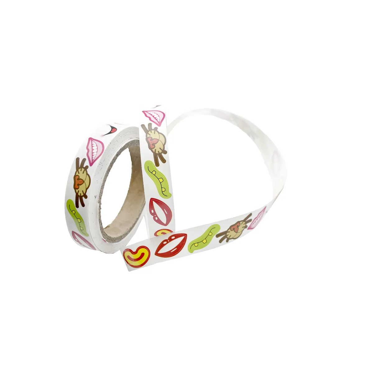 Waschband, Bänder, Motivband, Stickerband, Dekorband, washi tape, stickers, Dekorband, witzige Motive, farbiges Muster