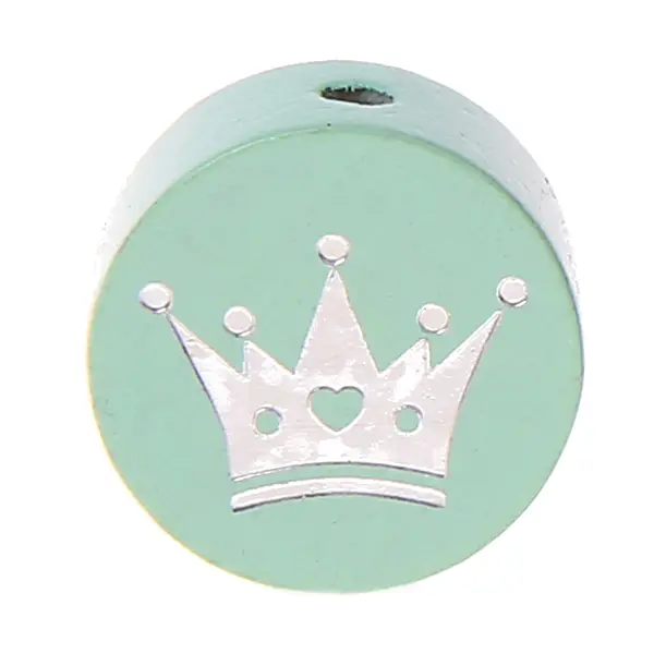 Motivperle Glitzerkrone mint 2790 auf Lager