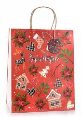 Large Christmas gift bag red 6 in stock 