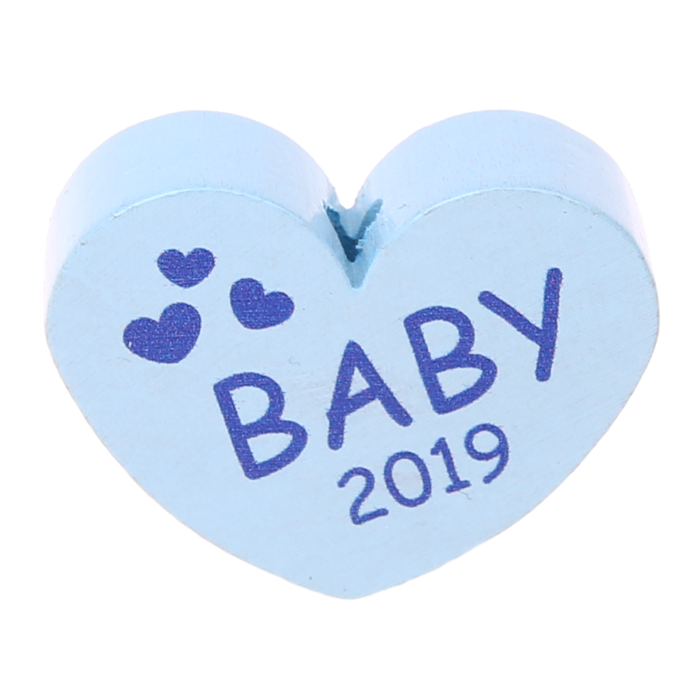 Motif bead heart baby 2019