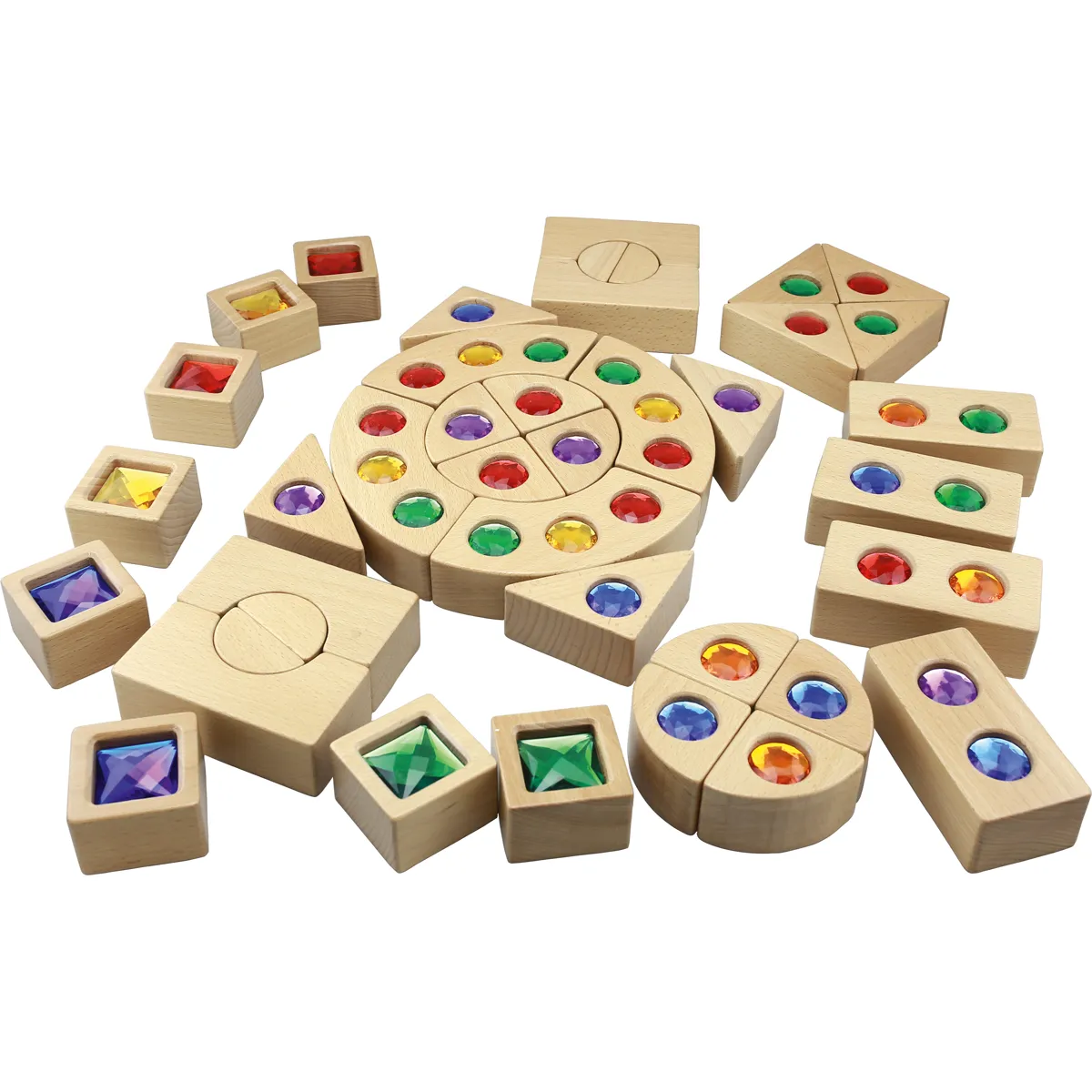Holzspiel, Fädelspiel, Magnetspiel, Farbensteine, Puzzle-Set, Holzspielzeug, Farbensteine, Puzzlespiel, Geometrische Bausteine, Kinderlego