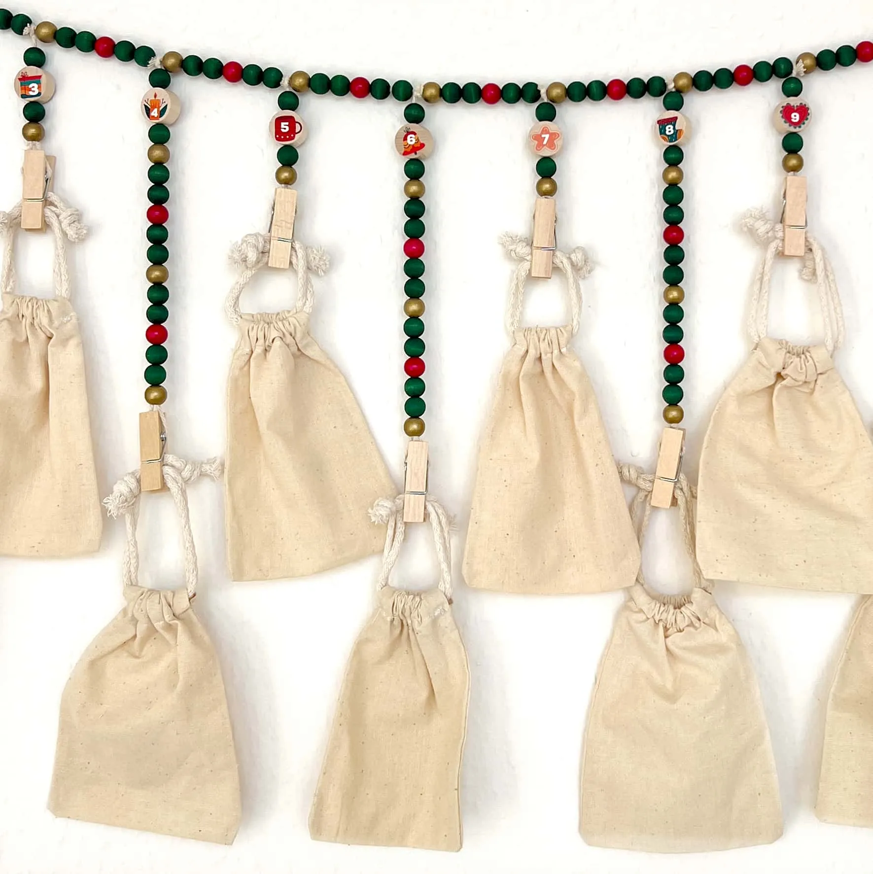 Adventskalender Bastelset