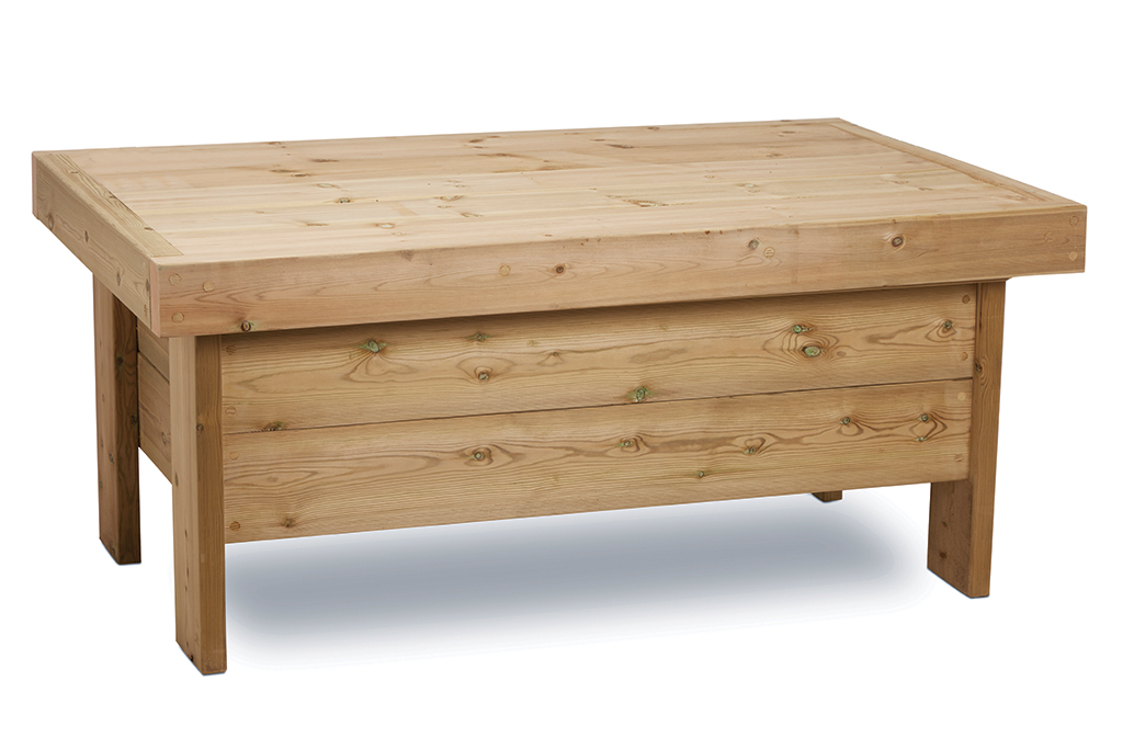 holzbank, werkbank, holz, auflage, holztrio, holz, werkbank, tisch, aufbewahrung, naturholz