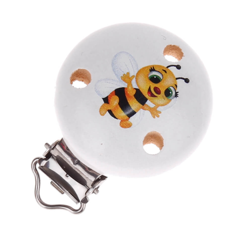 Bee motif clip