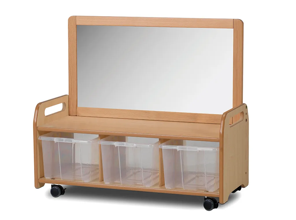 Kinderwerkbank, Wächter Spiegel, Aufbewahrungsboxen, Rollbar, Holz, Kinderzimmer, Wäscheregal, Spiegelkombination, Rollcontainer, Holz, Kinderzimmer, Holz, Wagenbank, Aufbewahrungsboxen, Spiegel