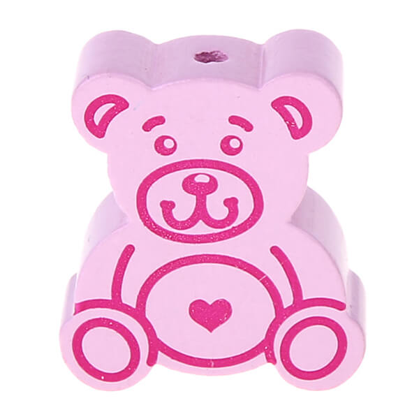 Motivperle Teddy rosa 603 auf Lager