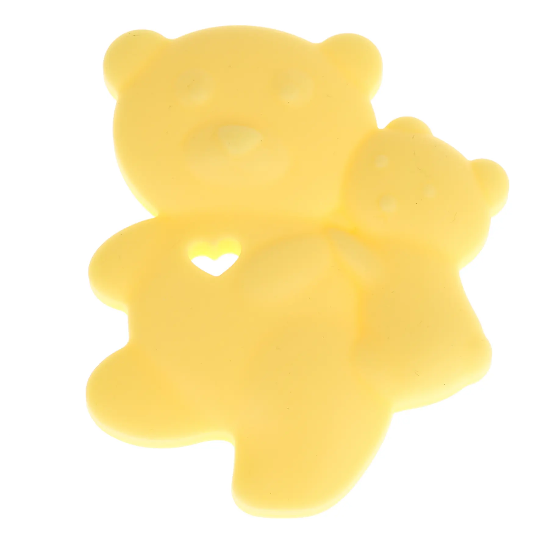 Teething ring bear yellow 0 in stock 