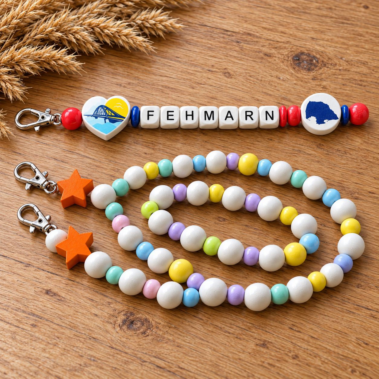 Workshop "Kreativ mit Holzperlen" am 16.10.2026 von 16:00-17:30 Uhr