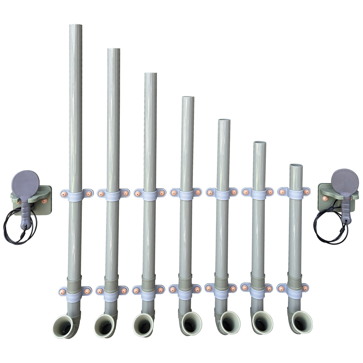 antenne, Rohrstapel, Montage, elektrische Leitung, Seitliche Adapter