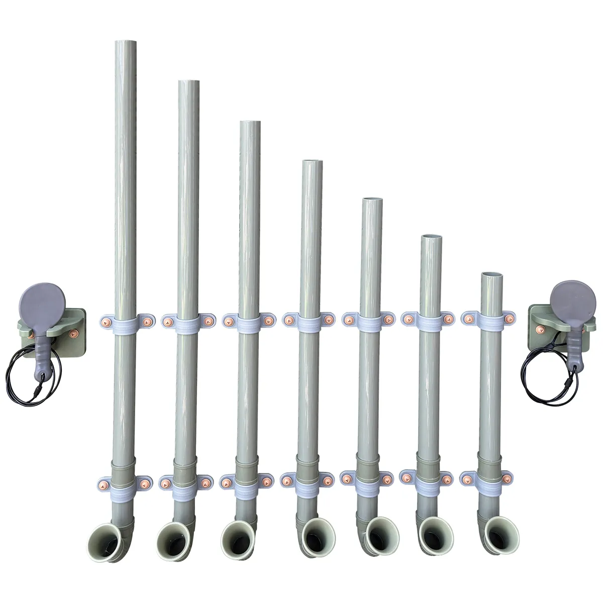 antenne, Rohrstapel, Montage, elektrische Leitung, Seitliche Adapter, Antennen, Glasfaser, Stange, Befestigung, Spule