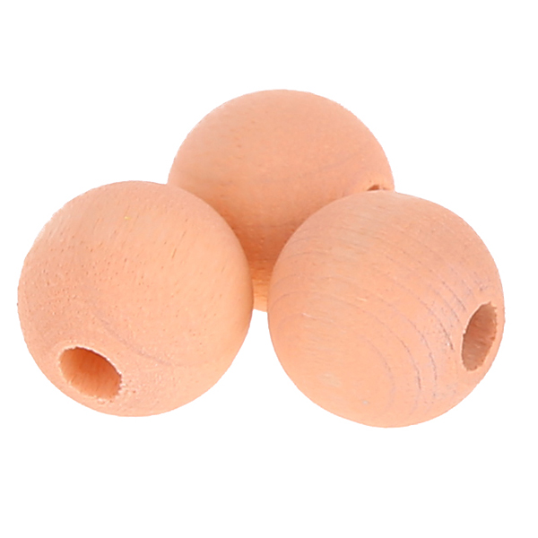 Watercolors wooden beads 10mm - 50 pieces apricot 108 in stock 
